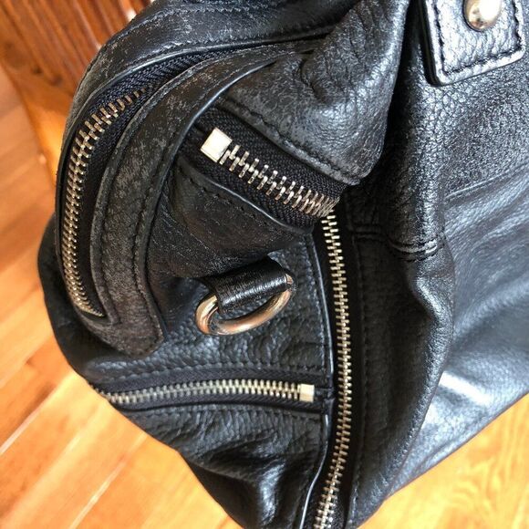 French Connection Leather Doctor Bag - Picture 6 of 11